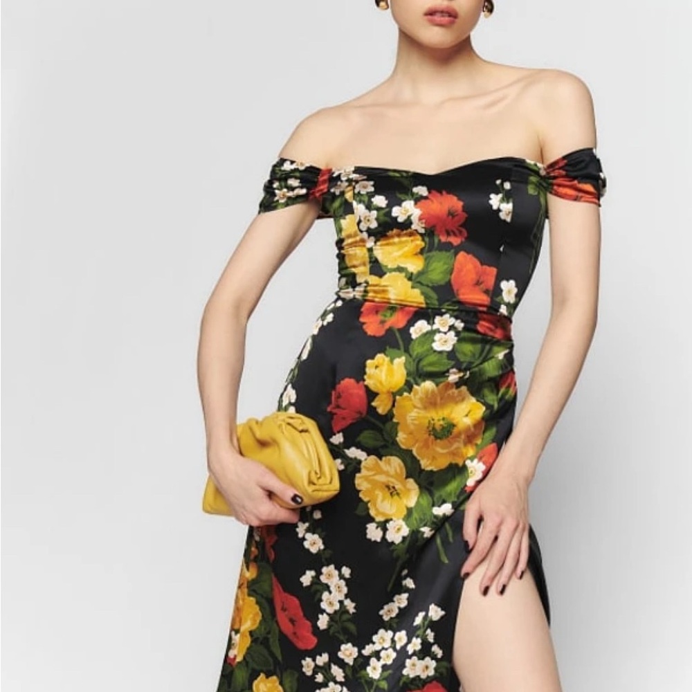 Reformation Genesis Silk Dress